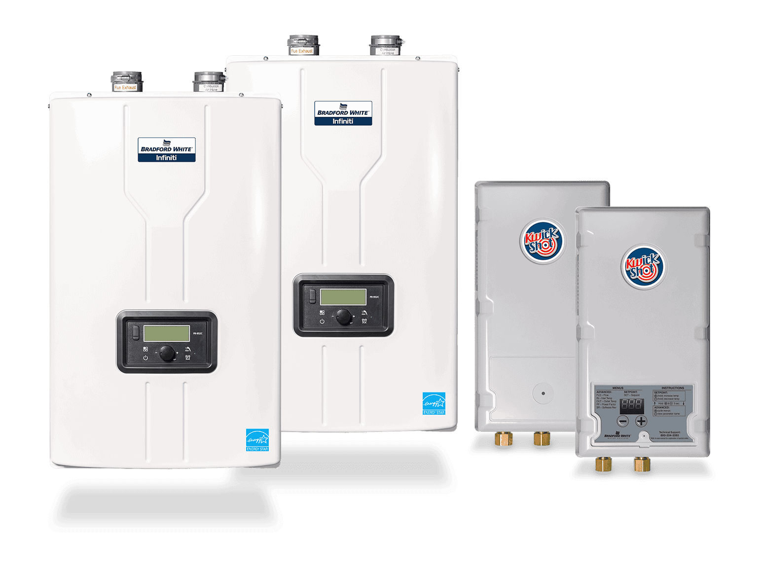 bw tankless lineup infiniti gs gr kwickshots